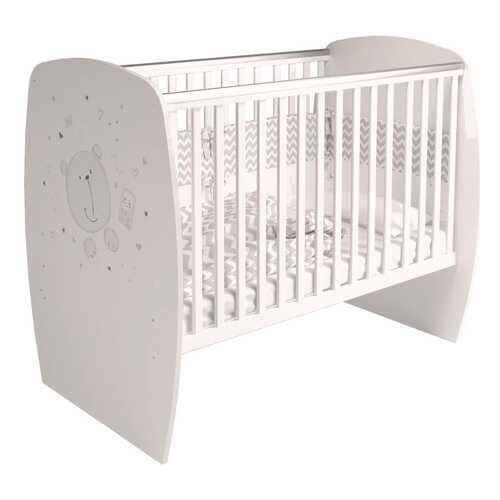 Кровать детская Polini Kids French 700, Teddy, Белый в Лером