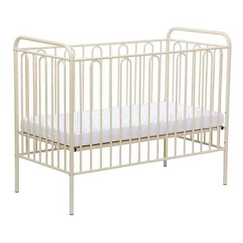 Кровать детская Polini Kids Vintage 110 металлическая, Кремовый в Лером