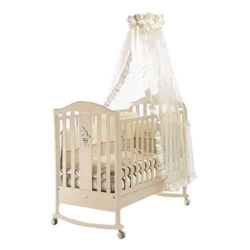 Кровать-качалка Feretti 65х125 см Ricordo Dondolo ivory в Лером