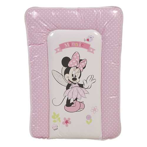 Доска пеленальная мягкая Polini Kids Disney baby Минни Маус Фея 70х50, розовый в Лером
