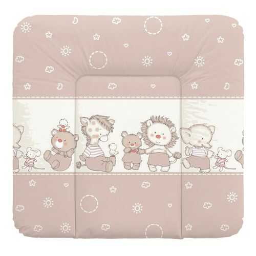 Матрас пеленальный Ceba Baby Ducklings brown на комод, 70x75 см в Лером