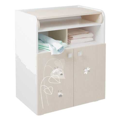 Пеленальный комод Polini Kids French 1270 Amis, Белый в Лером