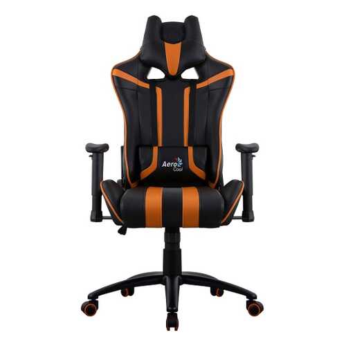 Игровое кресло AeroCool AC120 AIR, оранжевый/черный в Лером