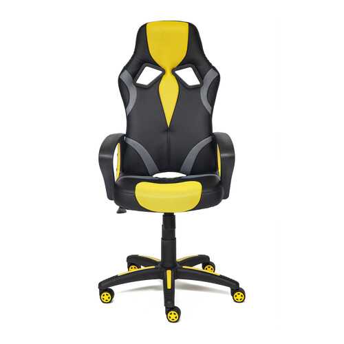 Игровое кресло TetChair Runner, желтый/черный в Лером
