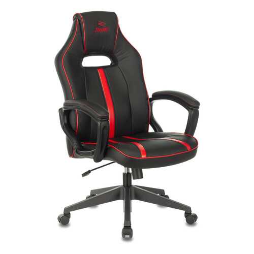 Кресло игровое Бюрократ VIKING ZOMBIE A3 RED черный/красный искусственная кожа в Лером