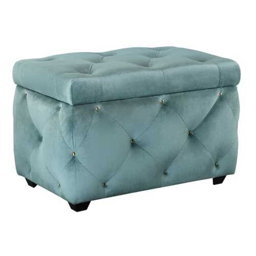 Сундук Leset Classic-Е64, велюр YD-25B Бирюзовый/ножки пластик в Лером