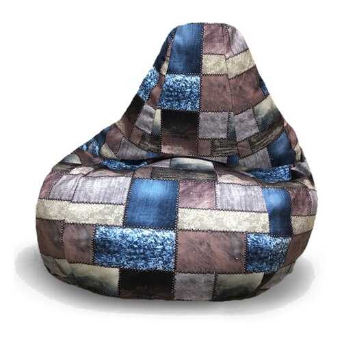 Кресло-груша Kreslo-Puff Comfort Rio синий в Лером