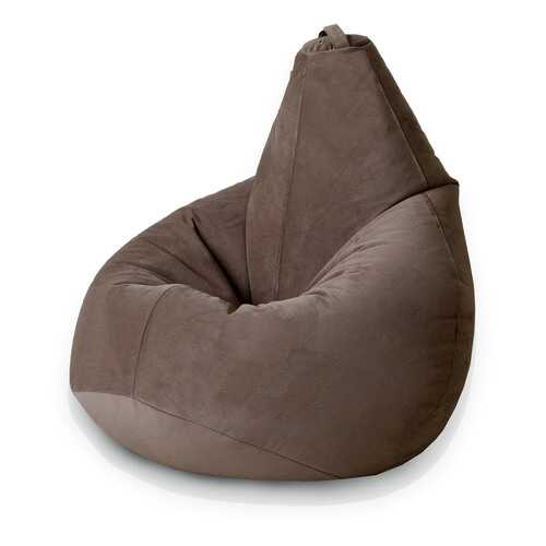 Кресло-мешок MyPuff Стандарт, размер L, велюр, горький шоколад в Лером