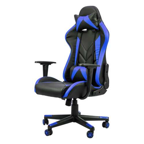 Игровое кресло Raybe K-5903 1066655, синий/черный в Лером