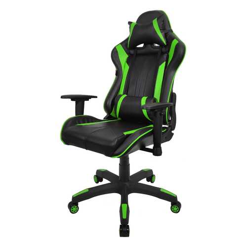 Игровое кресло Raybe K-5904 1066659, зеленый/черный в Лером