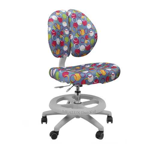 Компьютерное кресло Mealux Duo-Kid Mini 08337-7, серый/синий в Лером