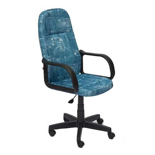 Офисное кресло TetChair Leader, джинса в Лером
